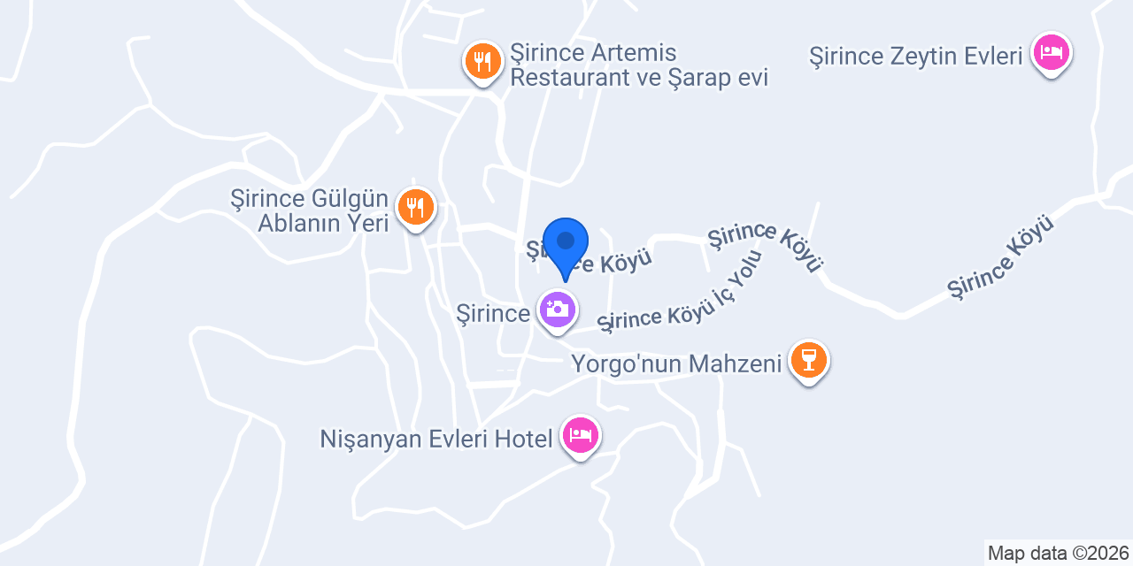 Şirince Kırkınca Şarap Evi konumu