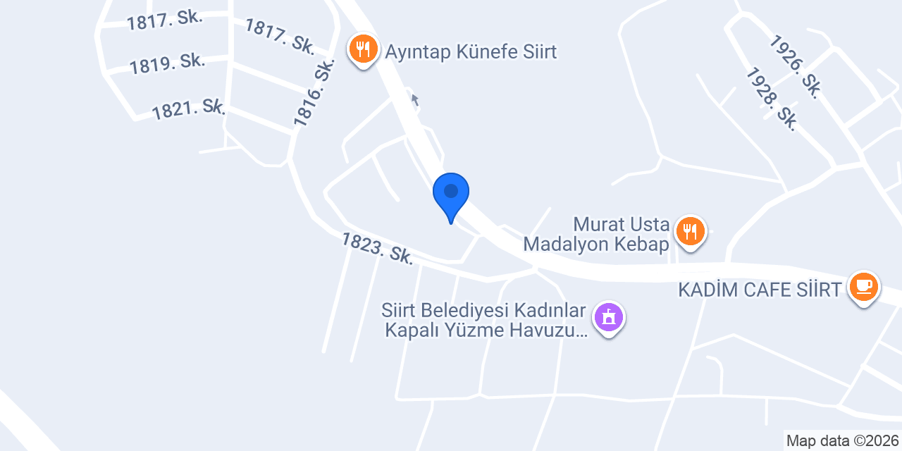 DERMAVISE SİİRT konumu