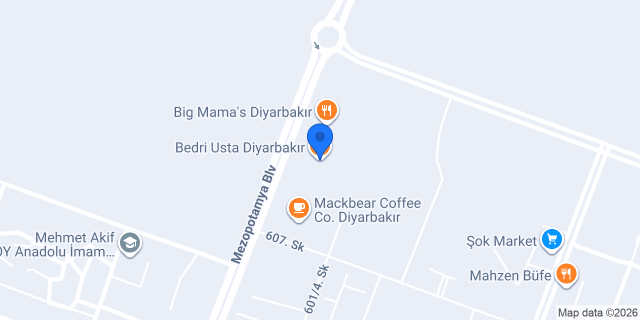 Bedri Usta Diyarbakır konumu