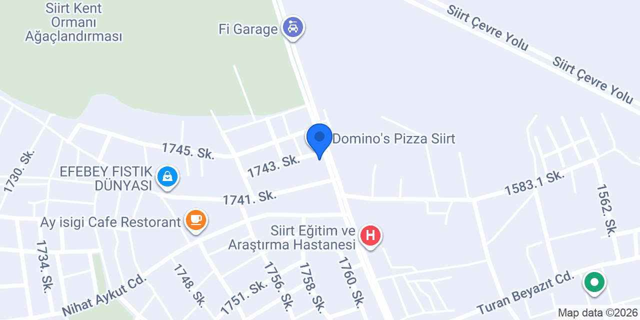 Güven Home Mobilya konumu