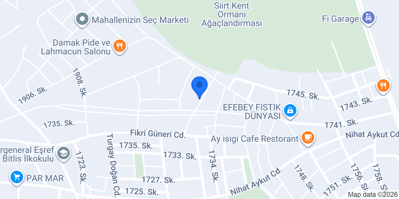 UL-SA Jotun Bianca Wagner Boya Siirt konumu