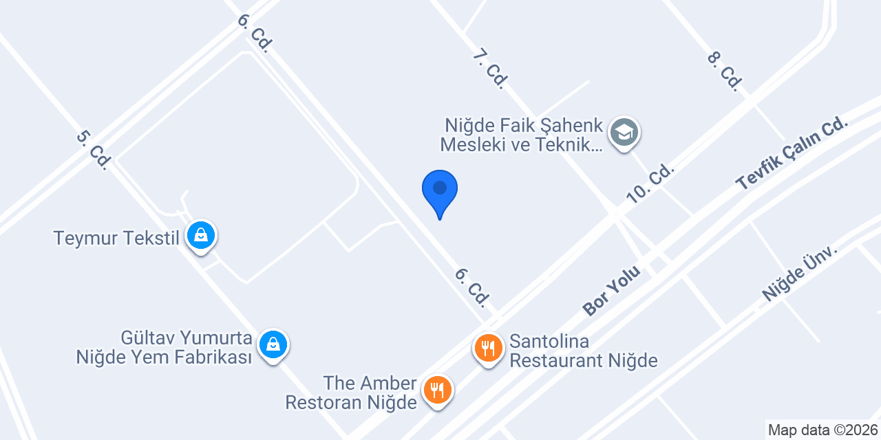 NİĞDE ELİT GIDA SAN. TİC. LTD. ŞTİ konumu