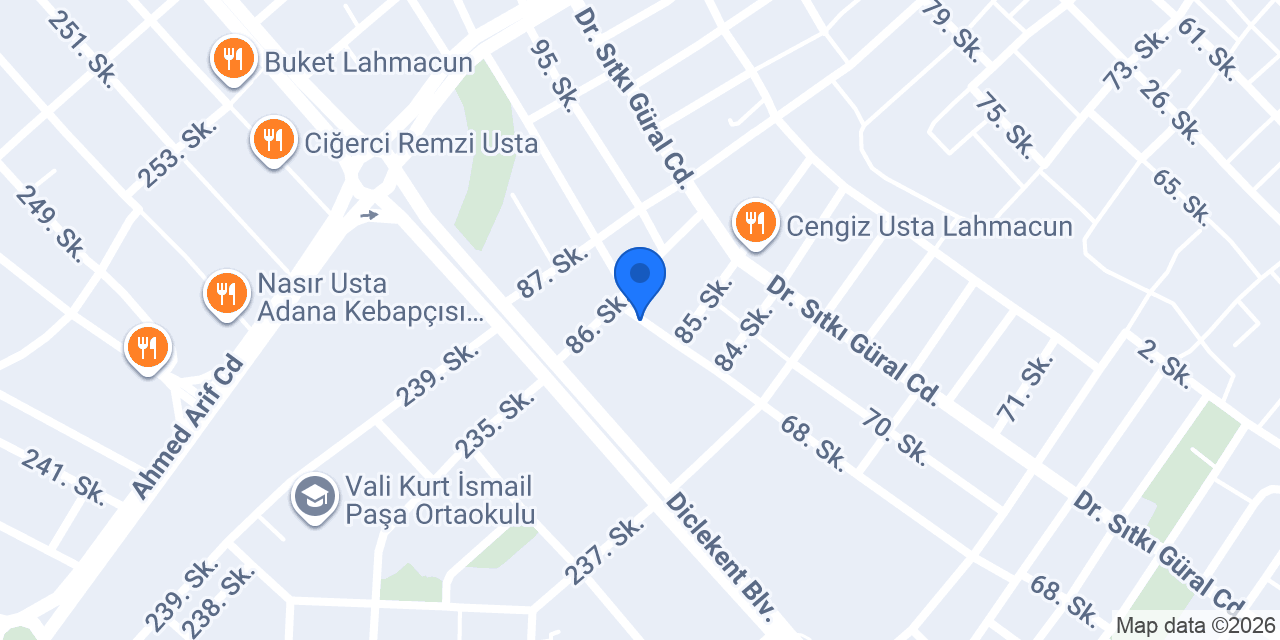 Bereket Tost konumu
