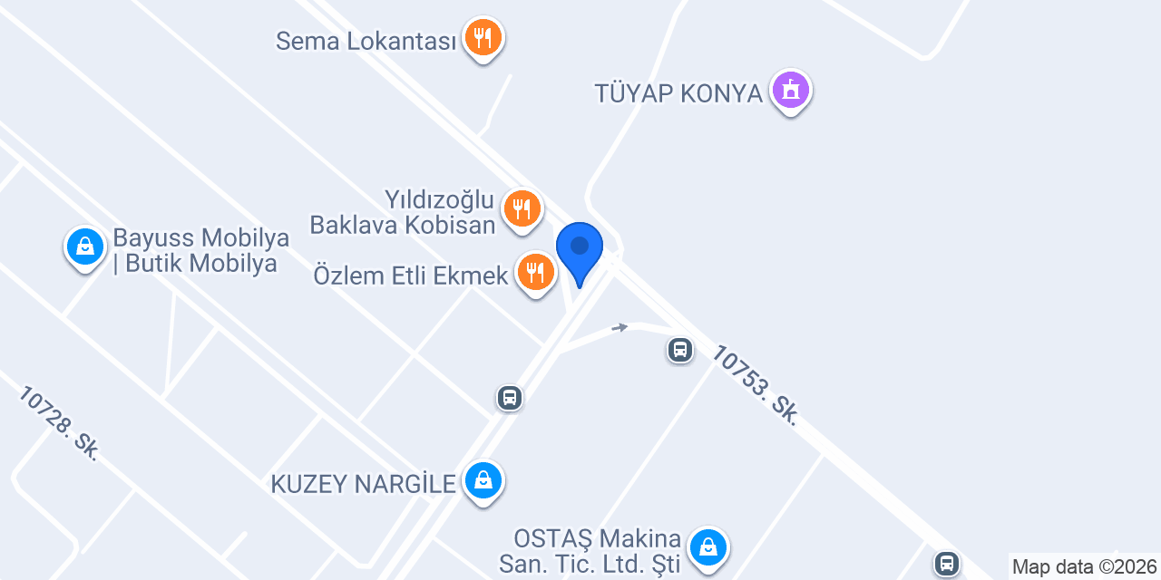 Konya Hırdavat konumu