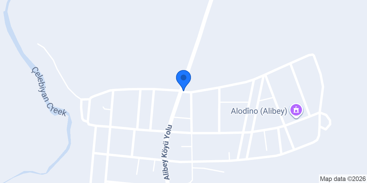Alibey Köyü İlköğretim Okulu konumu