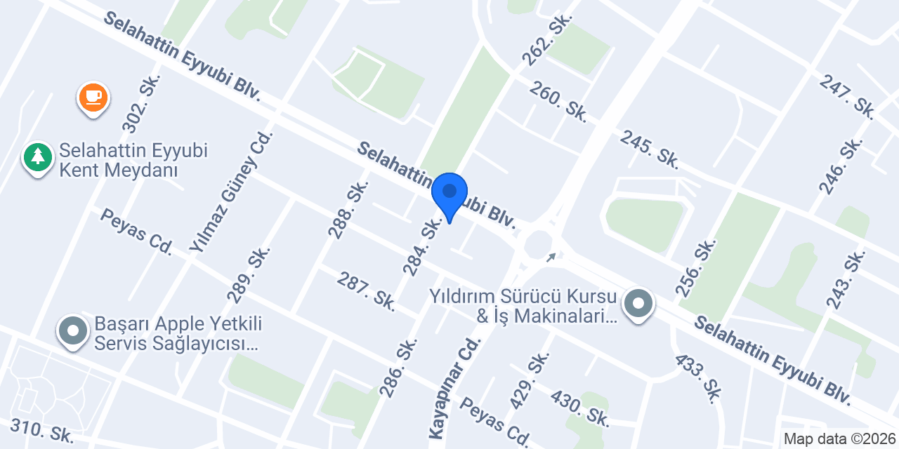 Özel EFE Sürücü Kursu konumu