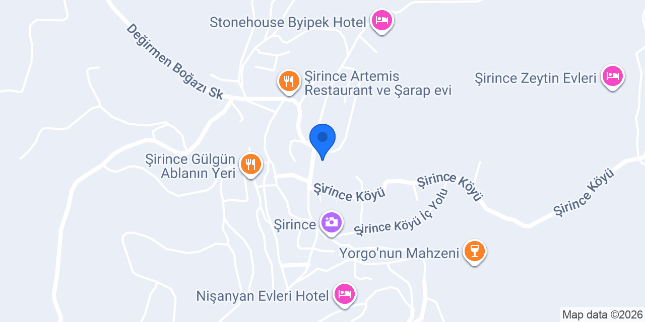 Cici Şirince Mutfağı konumu