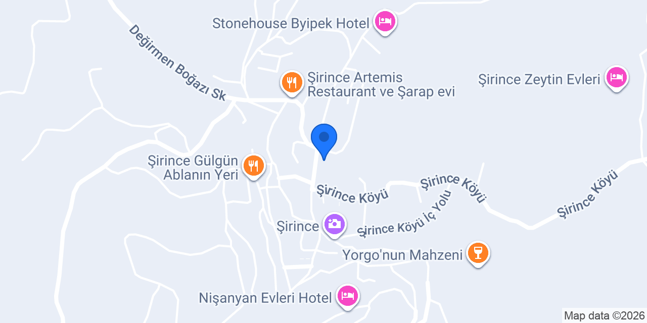 Atölye Hediyelik konumu