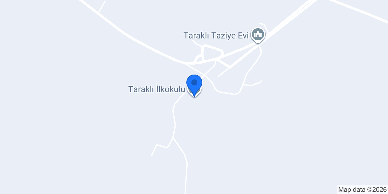 Taraklı İlkokulu konumu