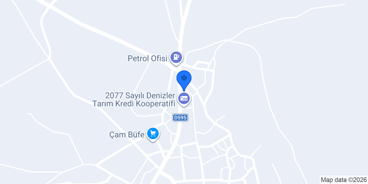 Denizler Belediyesi konumu