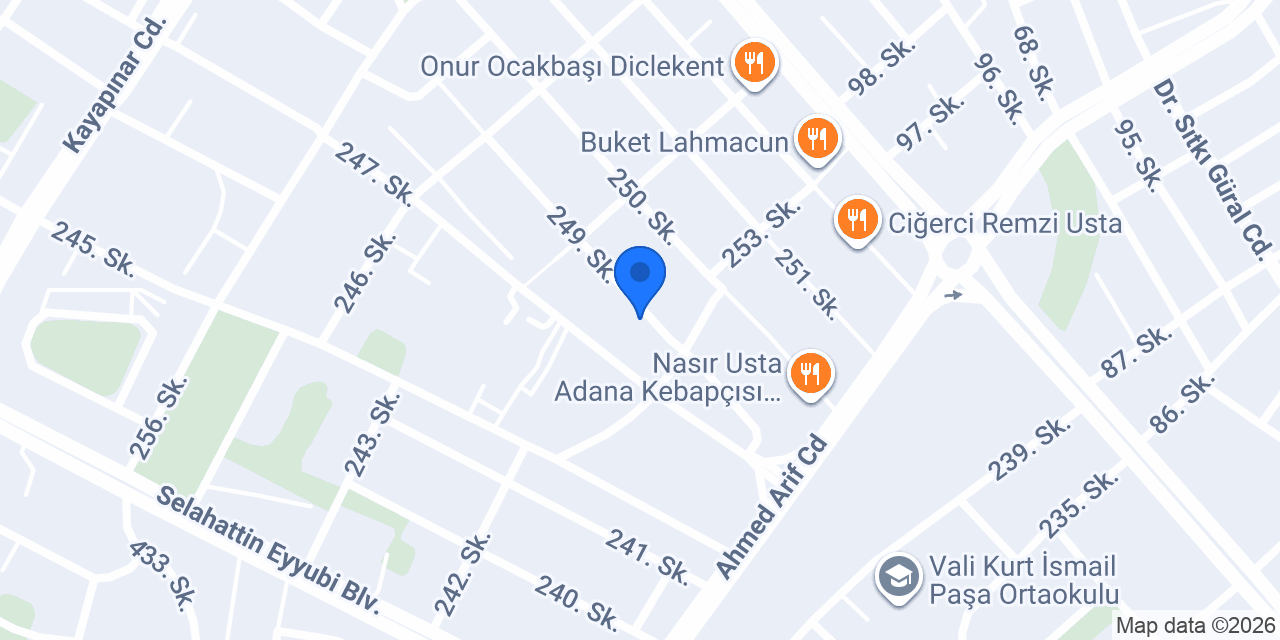 Minik Kalpler Kreşi konumu