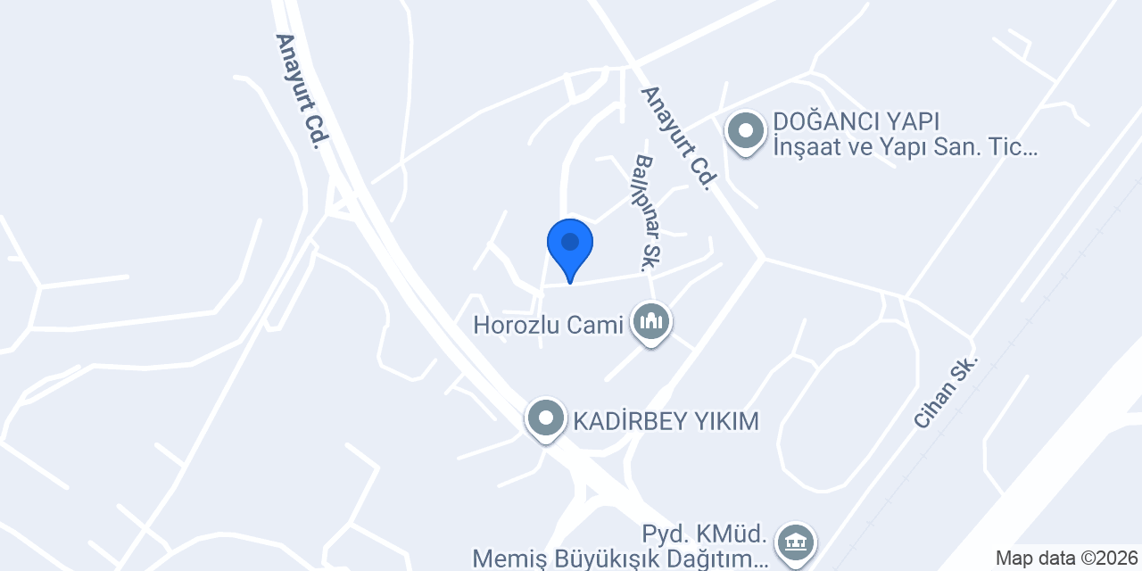 GAZİANTEP EMİR PALET konumu