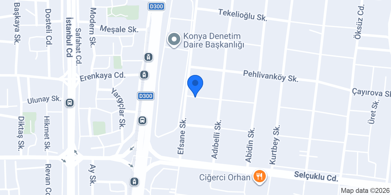 Yağmur Oto Kuaför konumu
