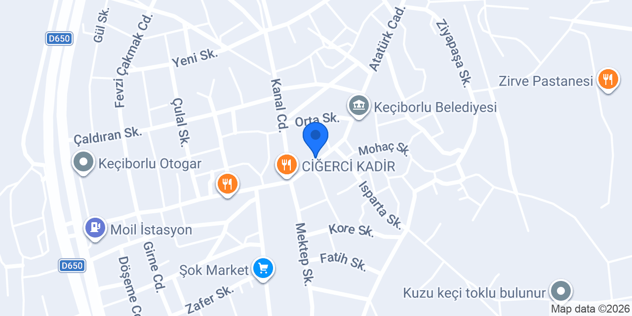 SMMM Tahir Karakoç konumu