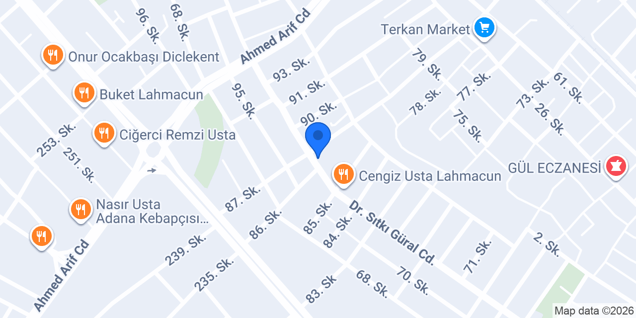 Dicle Unlu Mamulleri konumu