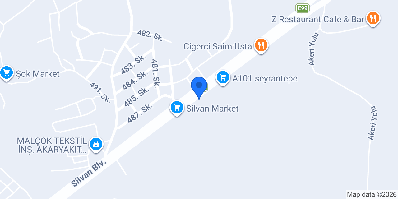 Baran Ekmek FIRINI konumu