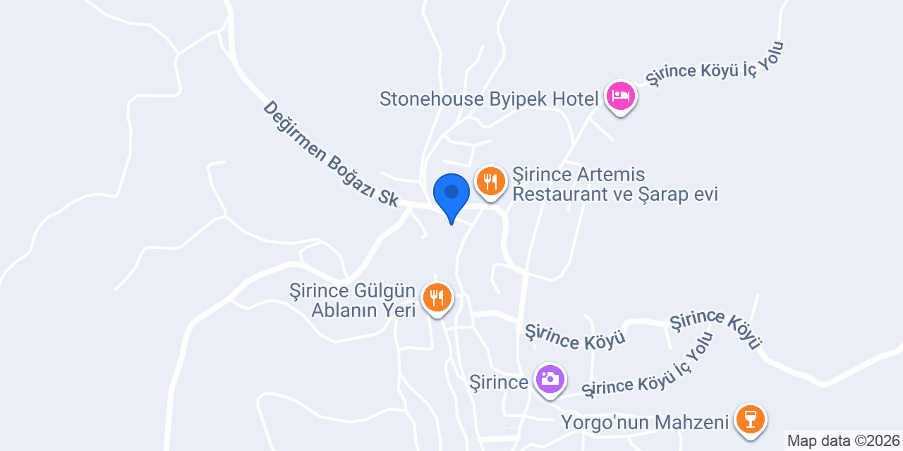 Kilise Altı Mahzen konumu