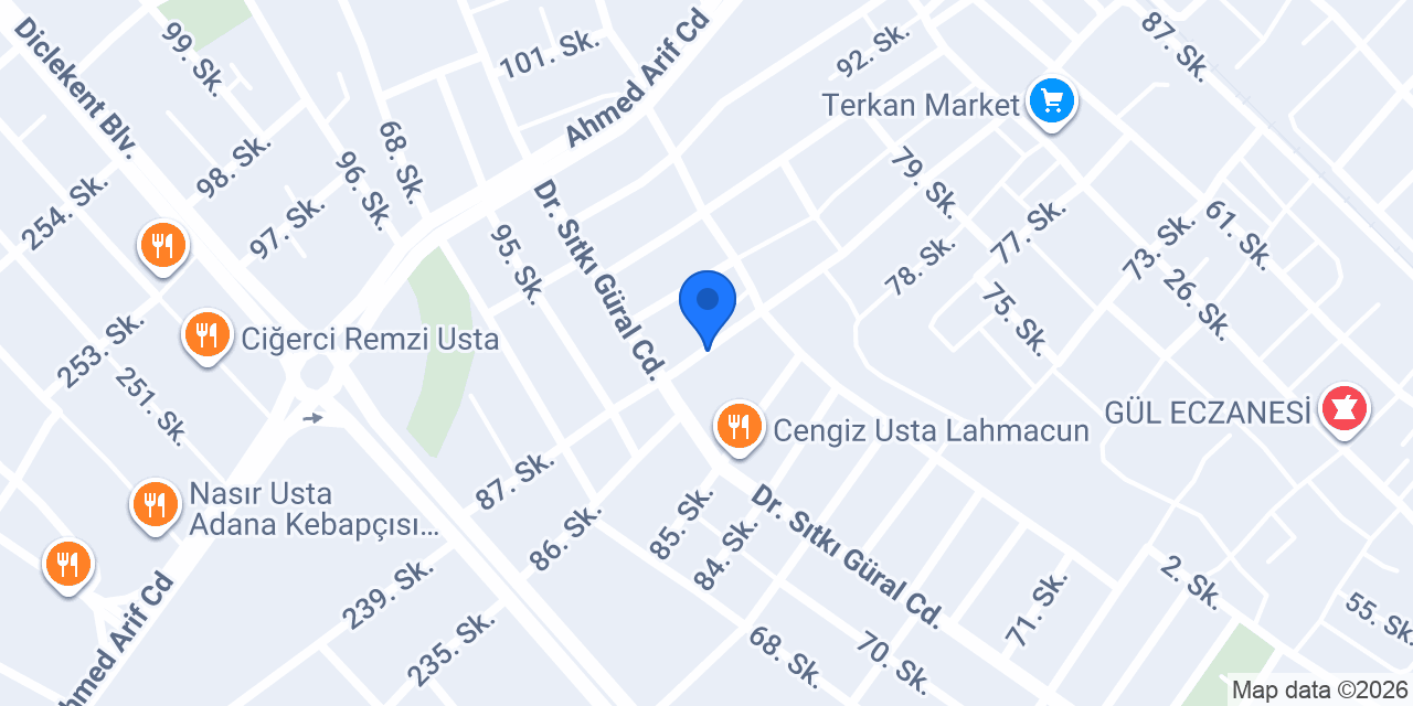Ikra Mobilya & Dekorasyon Atölyesi konumu