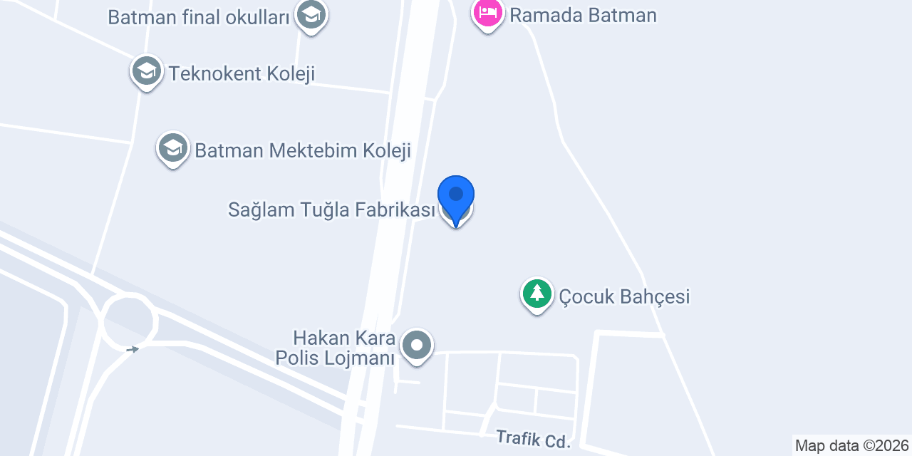 Sağlam Tuğla Fabrikası konumu