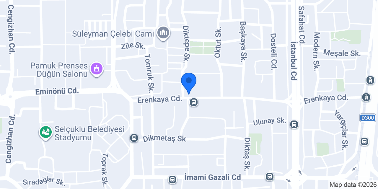 Konya Lokmacısı konumu