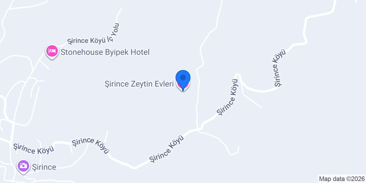 Şirince Zeytin Evleri konumu