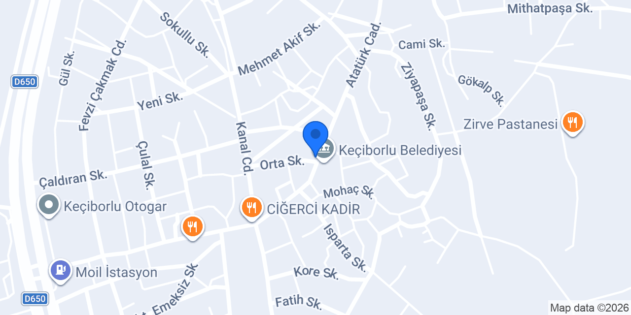 ERTURAN TİCARET konumu