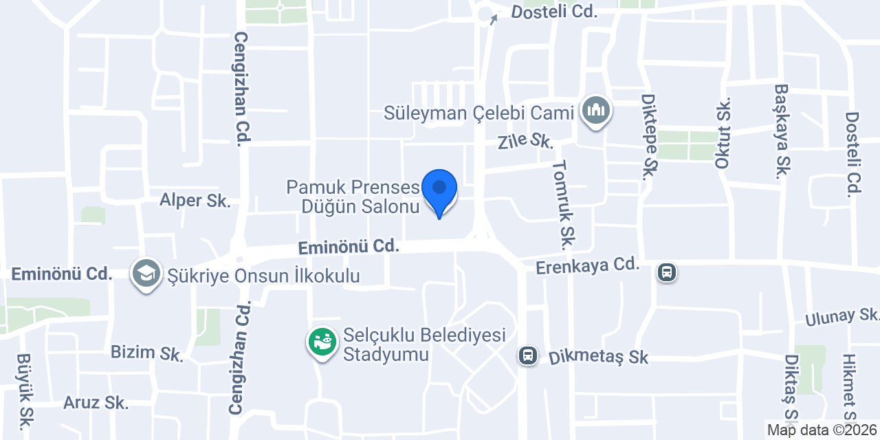 Eminönü Okey Salonu konumu