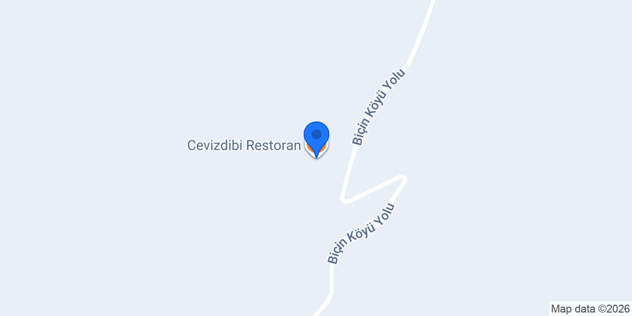 Cevizdibi Restoran konumu