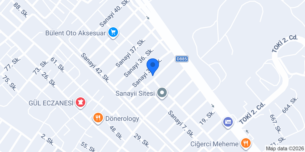 Han Mobilya Ve Dekorasyon konumu
