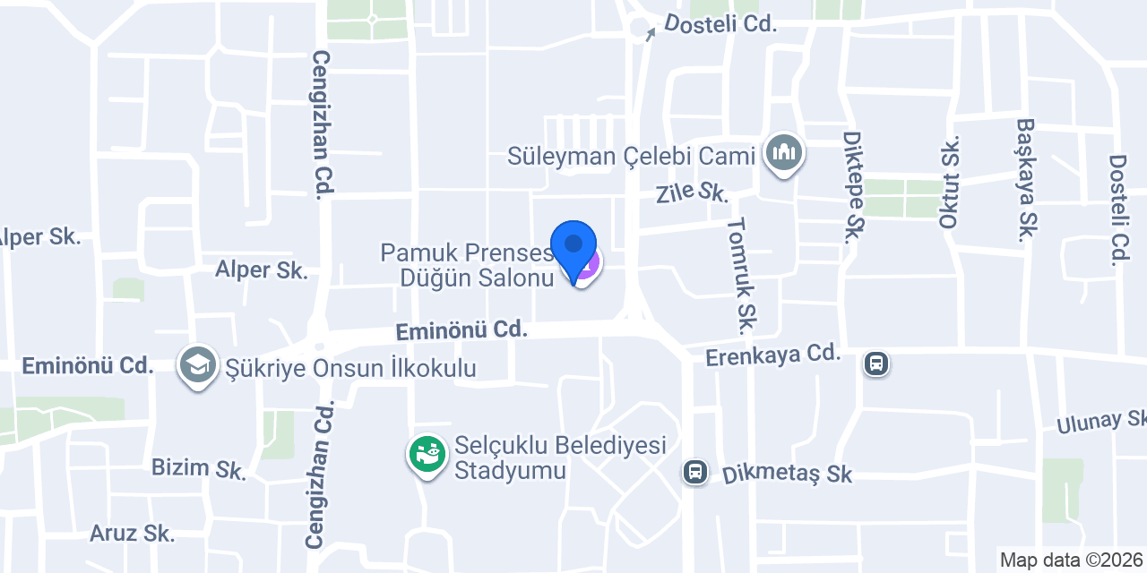 Çelebi Selçuklu konumu