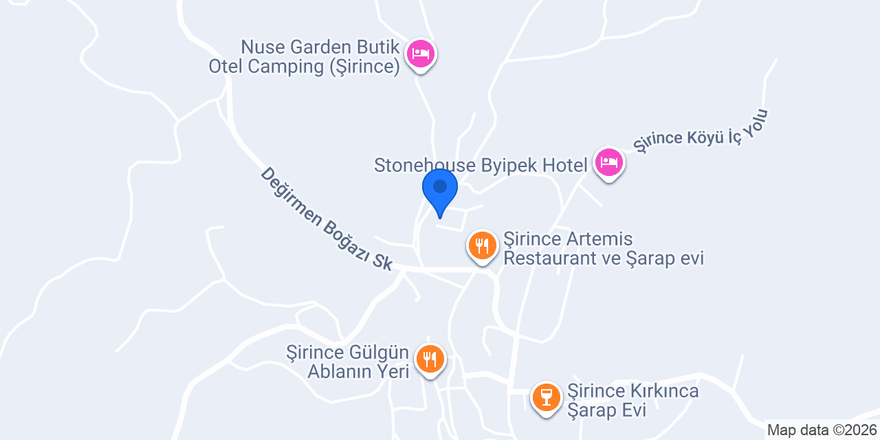 Şirince İlkokulu konumu