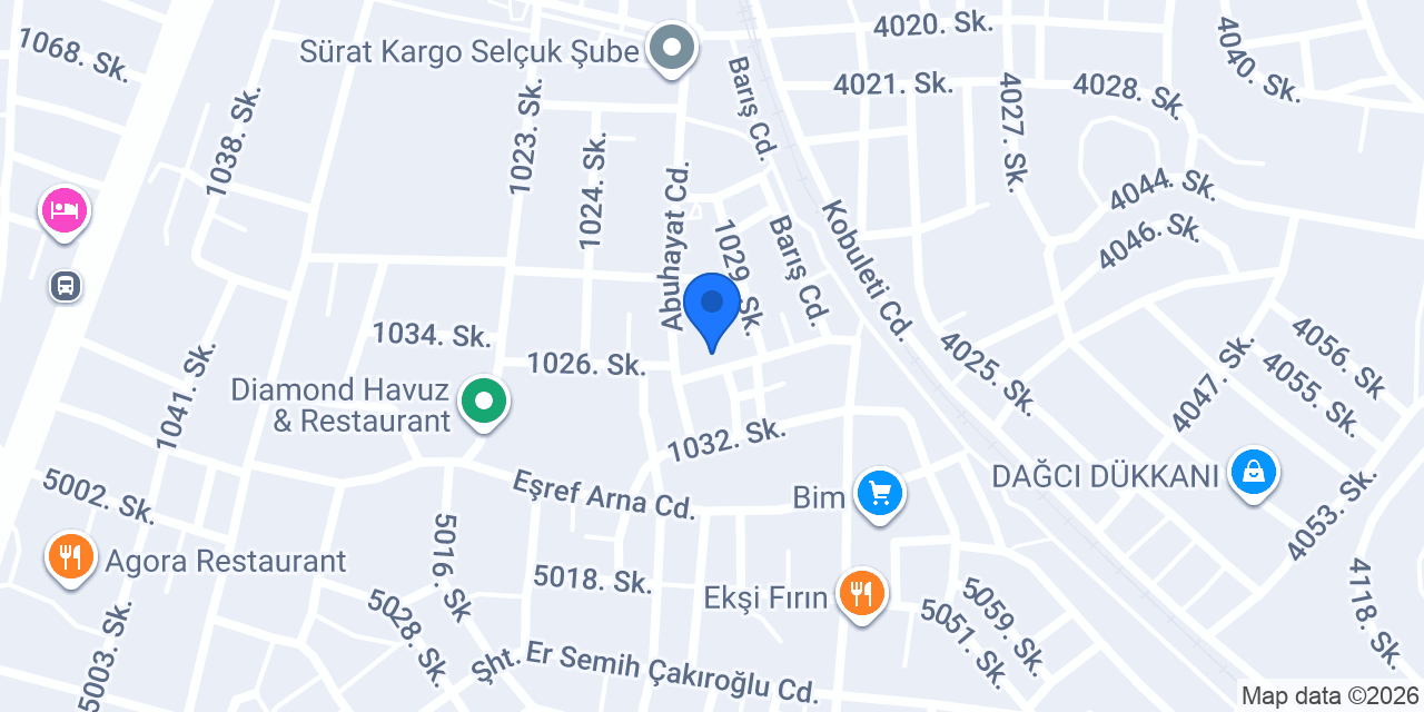 Selçuk İlçe Müftülüğü konumu