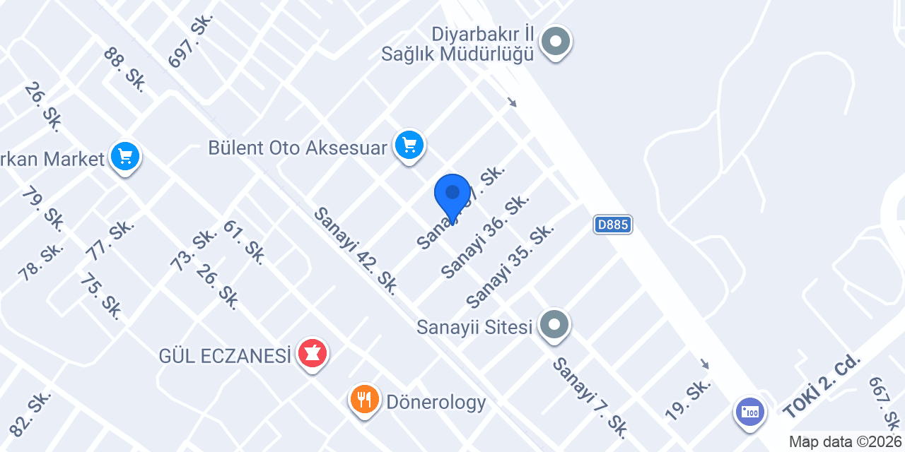 Eyüpoğlu Yapı Market konumu