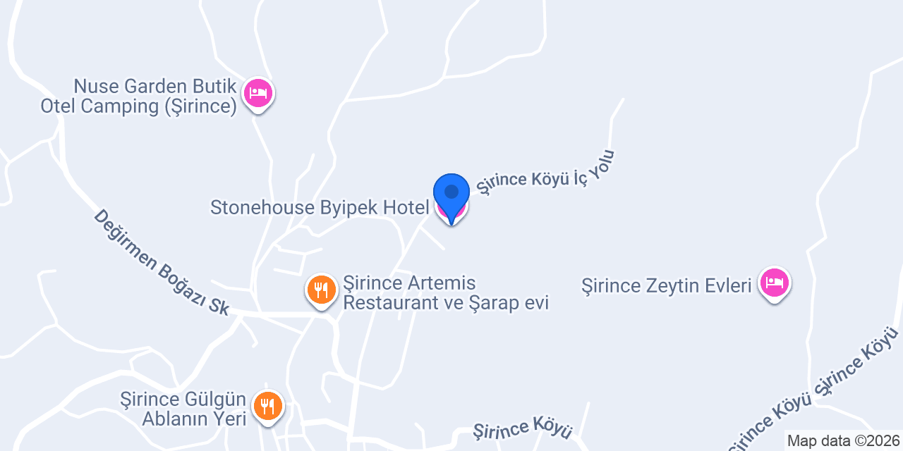 Stonehouse Byipek Hotel konumu