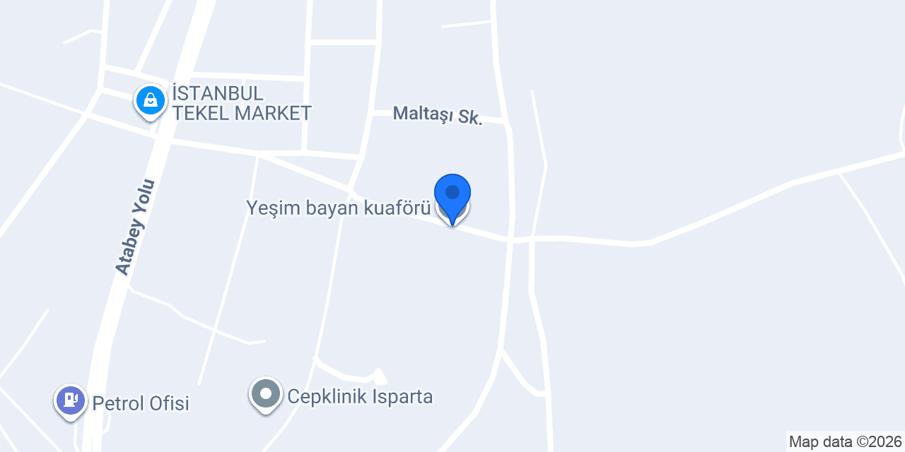 Yeşim bayan kuaförü konumu