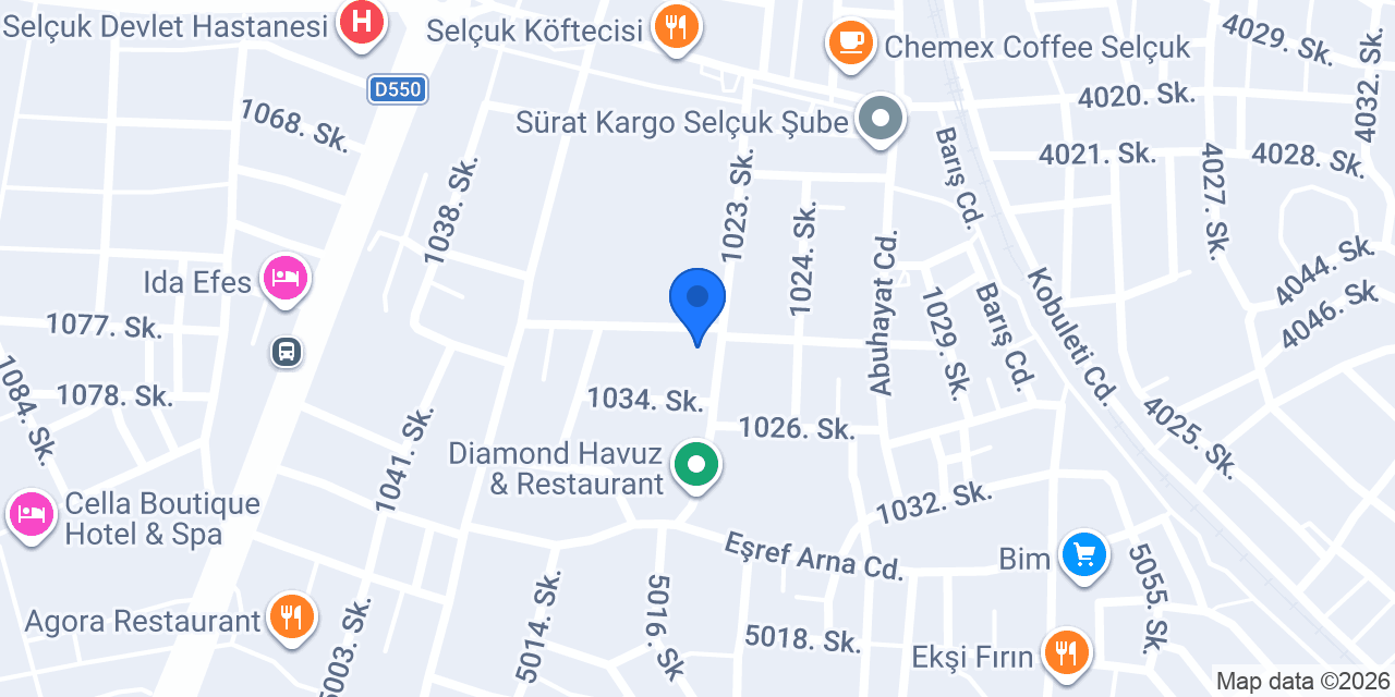 Efes vintage konumu