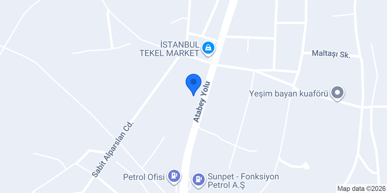 ATATEKS İNŞAAT TEKSTİL MAKİNA PLASTİK SAN.TİC.LTD.ŞTİ konumu