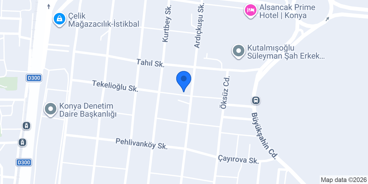 Fırat Arazöz İtfaiye Aracı konumu