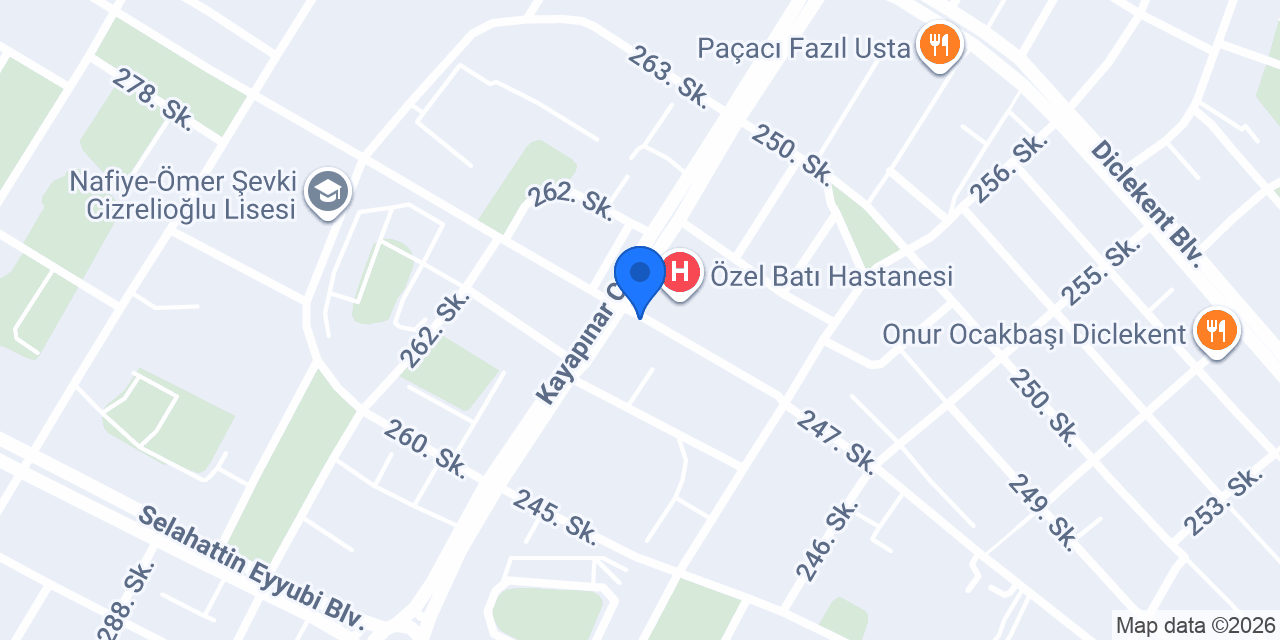 Sin Eczanesi konumu