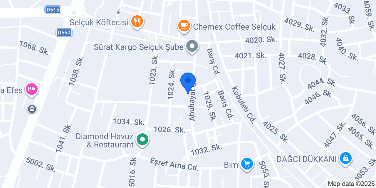 Kent Çiçekçilik konumu