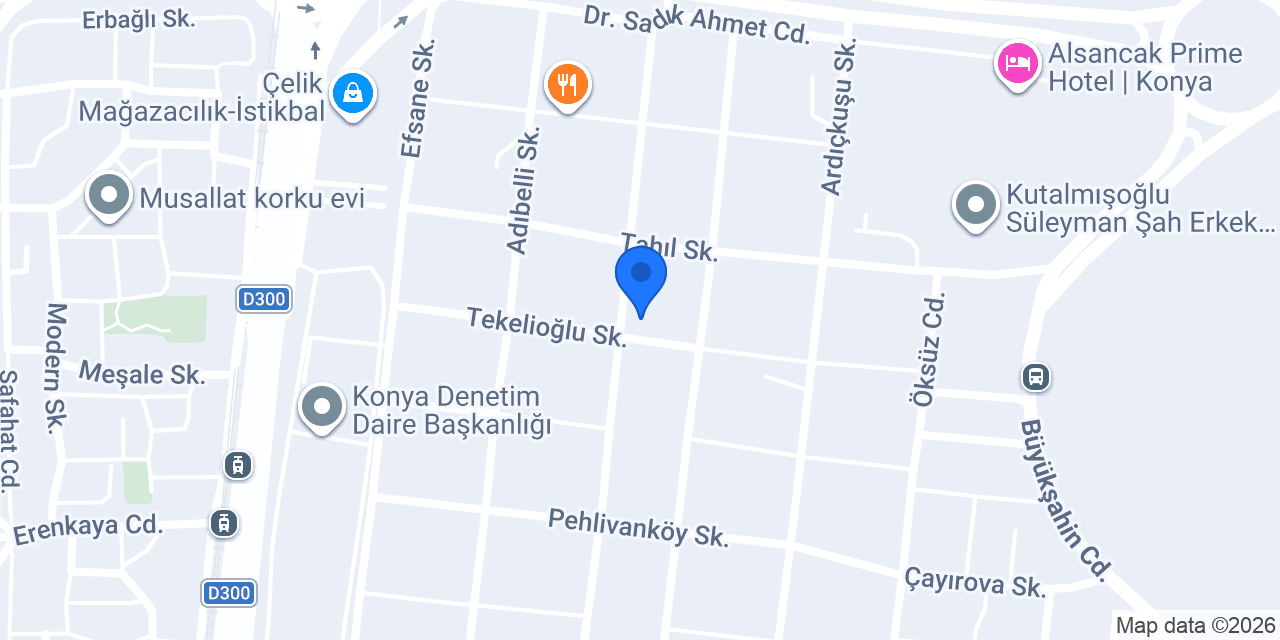 Yıldız Vinç Galeri konumu