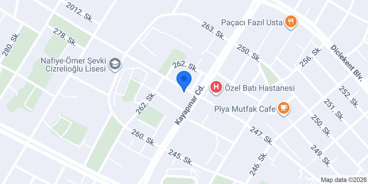 FK OPTİK konumu