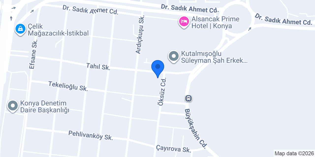 Bayık Oto Lastik konumu