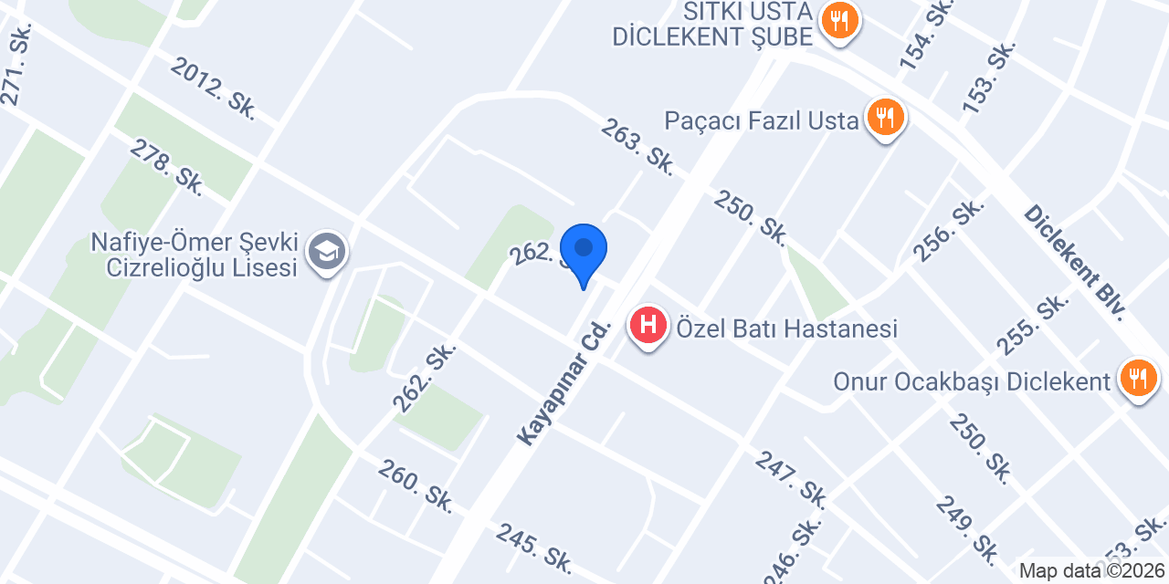 Batı Eczanesi konumu