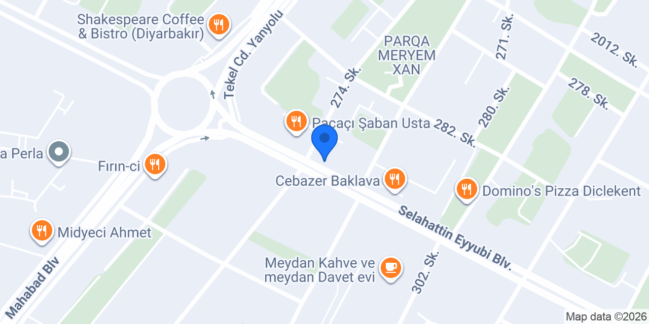 Kuaför CEM konumu