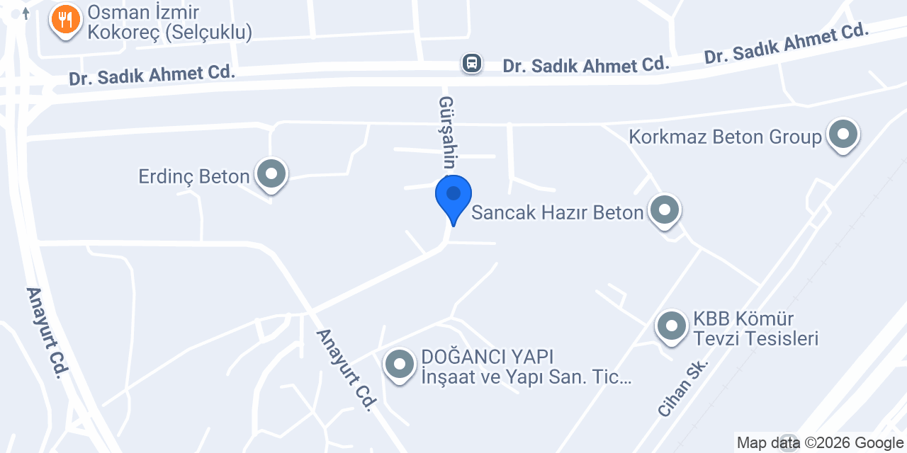 KONAL Depo konumu