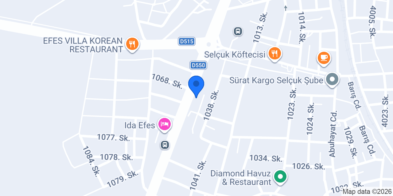 Yurtiçi Kargo Selçuk konumu