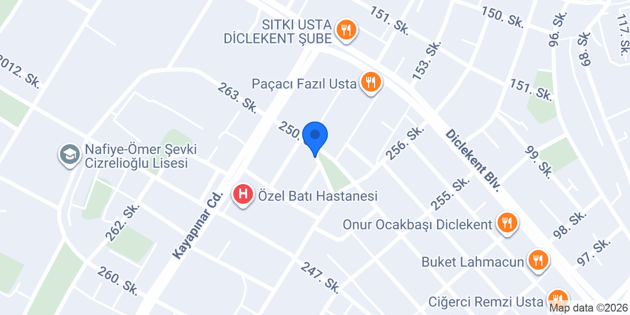 Ciğerci Emin Usta konumu