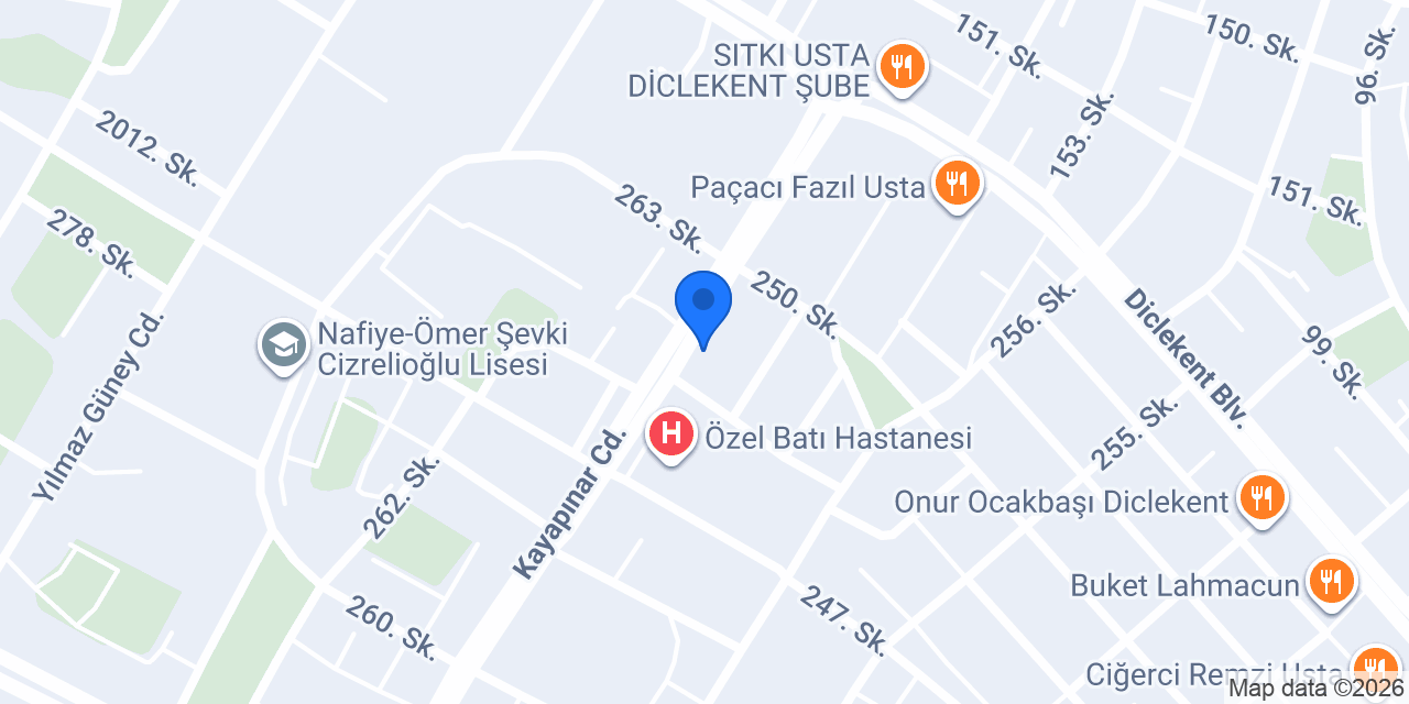 GÜNEŞ OPTİK konumu