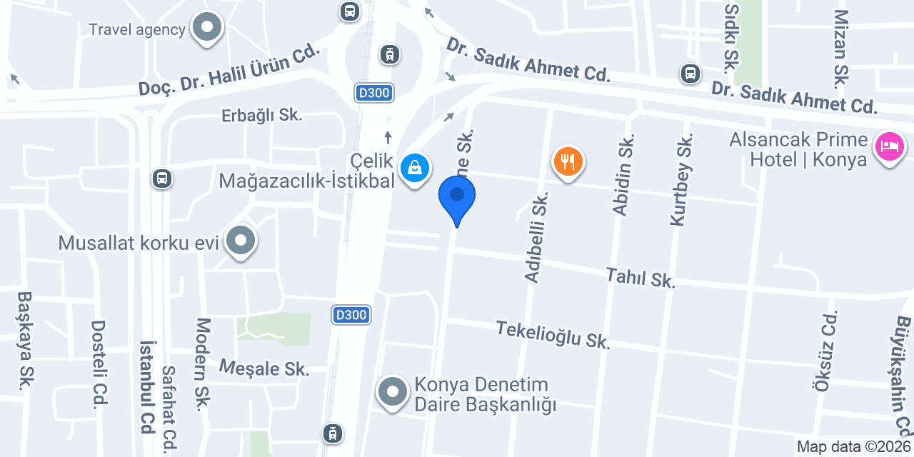 Saray Auto Klinik konumu